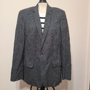 Calvin Klein black wool sport coat XL